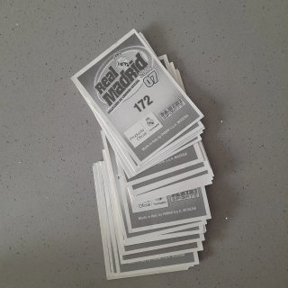 Lote 25 cromos de la colección Real Madrid 2006-07