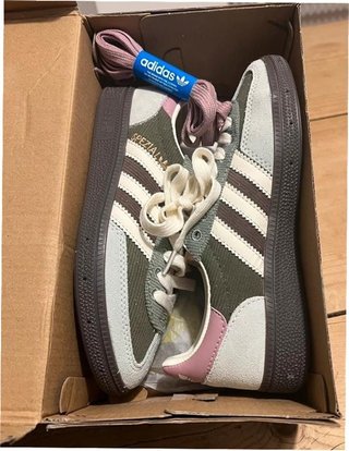 Adidas Handball Spezial Verde Plata EU40