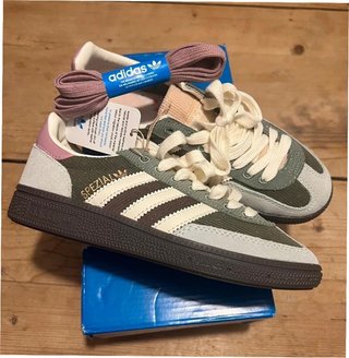 Adidas Handball Spezial Verde Plata EU40