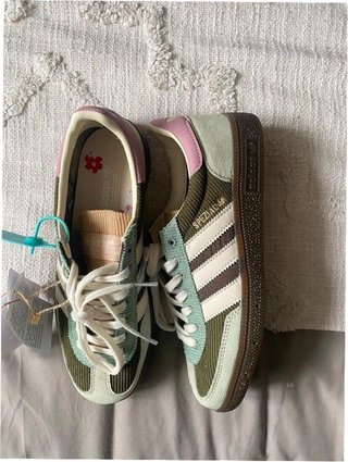 Adidas Handball Spezial Talla 38 Verde Plata