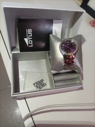 Reloj Lotus mujer morado