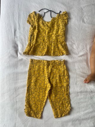 Conjunto bebé estampado
