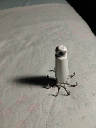Polpara pesca fusto piombato bianco
