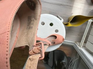 Sandalias Clarks Piel Rosa Palo Talla 40