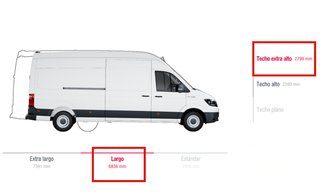 Extensión lateral VW Crafter II/Man TGE L4+; H3+