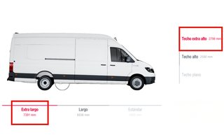 Extensión lateral VW Crafter II/Man TGE L4+; H3+