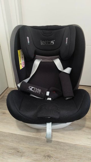 Silla de coche Lettas negra