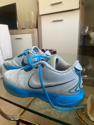 zapatillas  Shox TL Chili Pepper LeBron XXI "Blue