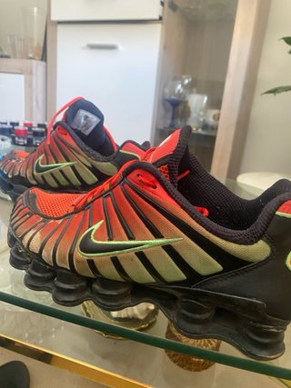 zapatillas  Shox TL Chili Pepper LeBron XXI "Blue