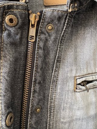 Chaqueta vaquera Massimo Dutti efecto lavado