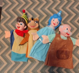 Set Marionetas Pinocho.
