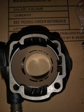 Cilindro 70cc TOP NEGRO