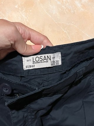Bermudas Losan Azul Marino Talla 42