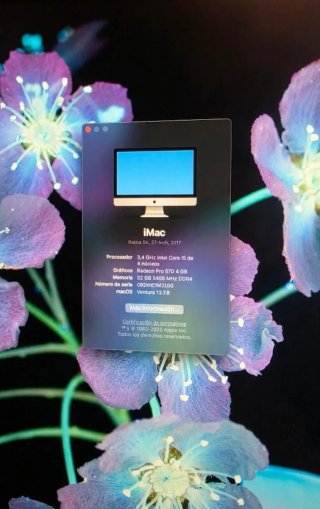 Apple iMac 2017 Plata