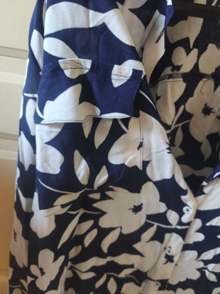 Vestido camisero floral