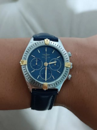Reloj Breitling Cronógrafo Azul