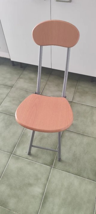 Banquetas plegable madera y metal