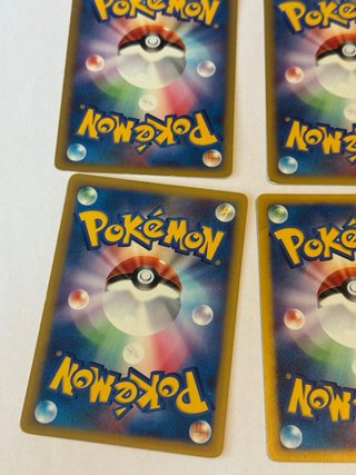 Lote 4 Cartas Pokémon VS Series Japonesas