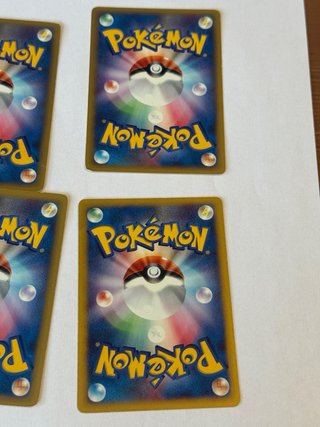 Lote 4 Cartas Pokémon VS Series Japonesas