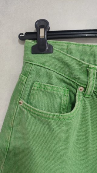 Vaqueros rectos Pull&Bear verdes