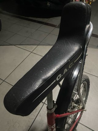Sillín GAC Motoretta 2 Negro