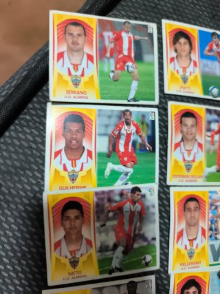 Cartas Fútbol U.D. Almería 09-10
