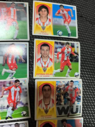 Cartas Fútbol U.D. Almería 09-10