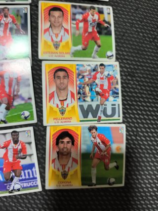 Cartas Fútbol U.D. Almería 09-10