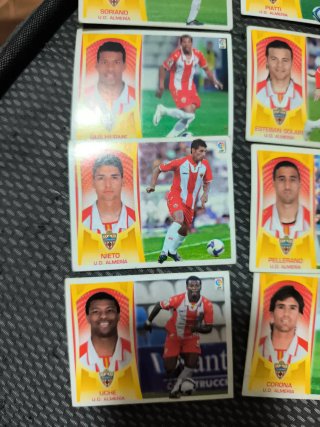 Cartas Fútbol U.D. Almería 09-10