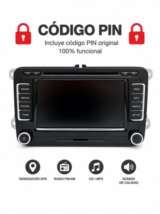 Radio Pantalla VW RNS510 Original