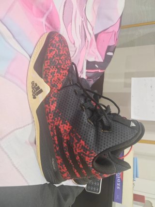 Adidas Bounce Hombre Negro/Rojo