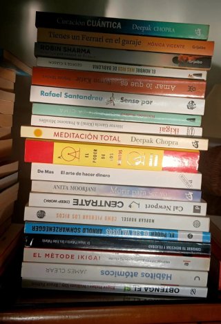 Pack de 10 libros Nuevos de auto ayuda 50 Euros
