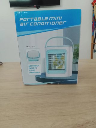 Mini climatizador portátil camping