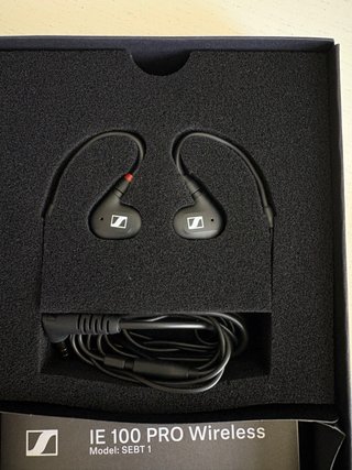 Auriculares Sennheiser IE 100 PRO Negro