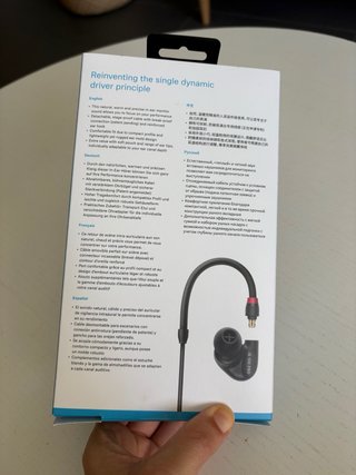 Auriculares Sennheiser IE 100 PRO Negro
