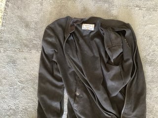 Chaqueta fina negra talla S