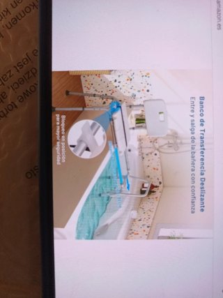 Banco de baño extraíble sin estrenar