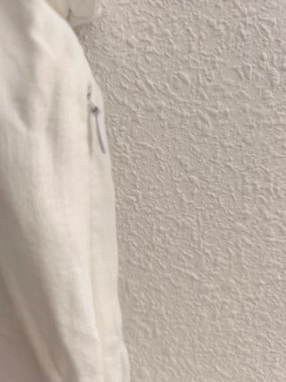 Vestido Zara Blanco Lino T M
