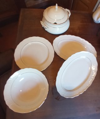 Vajilla Tognana Tresviso Porcelana