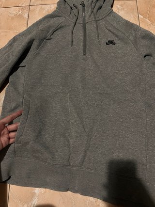 Sudadera Nike con capucha gris Talla L
