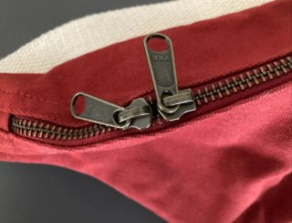 Riñonera Hindbag burdeos nueva algodón orgánico