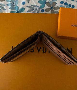 Portafogli Louis Vuitton marrone