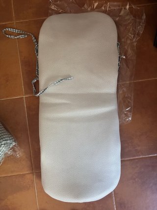Conjunto MIBLA:bolso y saco capazo en vichy verde