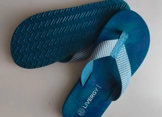 Chanclas LIVERGY Azul Talla 41