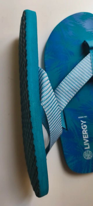 Chanclas LIVERGY Azul Talla 41