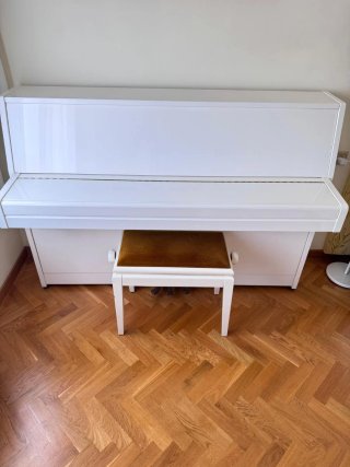 Piano Vertical YAMAHA M5J Blanco