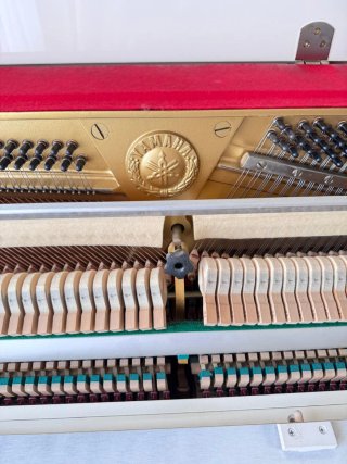 Piano Vertical YAMAHA M5J Blanco