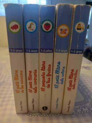 5 libros infantiles en catalán para 1 a 3 años