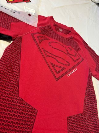 Gymshark YoungLA Superman camisetas deportivas L