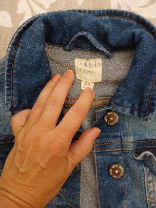 Chaqueta vaquera niña